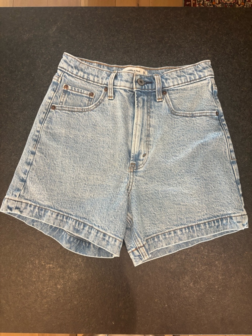 Abercrombie & Fitch  The Dad Short; high rise